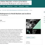 Global Shakespeares in World Markets and Archives: An Introduction to the Special Issue