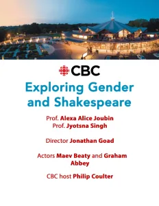 CBC Ideas Week: Gender and Shakespeare