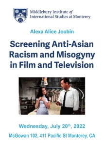 Screening Anti-Asian Racism and Misogyny in Film and Television