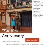 Remarks to Celebrate the 10th Anniversary of Taiwan Shakespeare Association