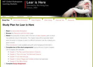 MIT Learning Module: Lear Is Here by Alexa Alice Joubin