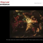 MIT Learning Module: Global King Lear in Performance