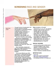 Screening Race and Gender